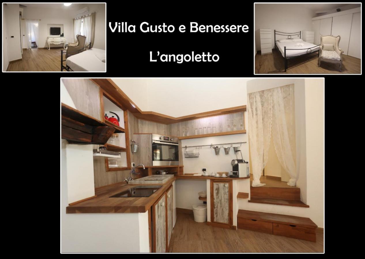 Villa Gusto E Benessere L'Angoletto E Ristorante Сакрофано Экстерьер фото